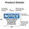 Signmission Private Playground No Trespassing Violators OSHA Notice Sign, Aluminum, 24in W x 18in L, 2PK OS-2PACK-NS-A-1824-L-17823 - alternate 8